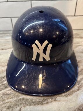 New York Yankees Navy Batting Helmet with White NY Logo
